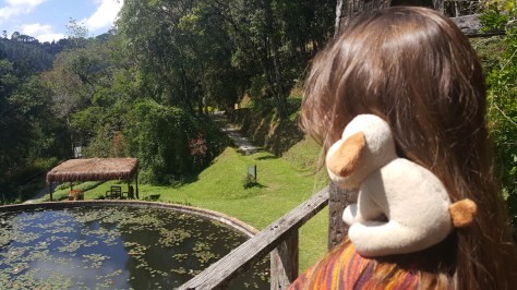 Parmesolino e a russa apreciando o Amantikir