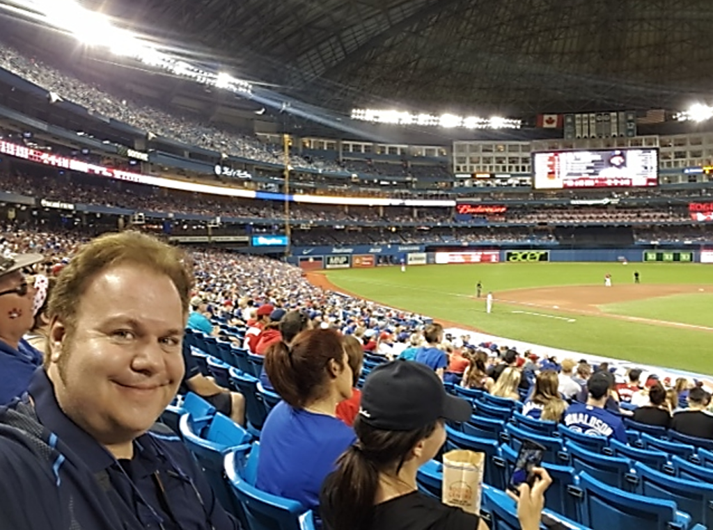 Como é ver um jogo de beisebol da MLB in&nbsp;loco!