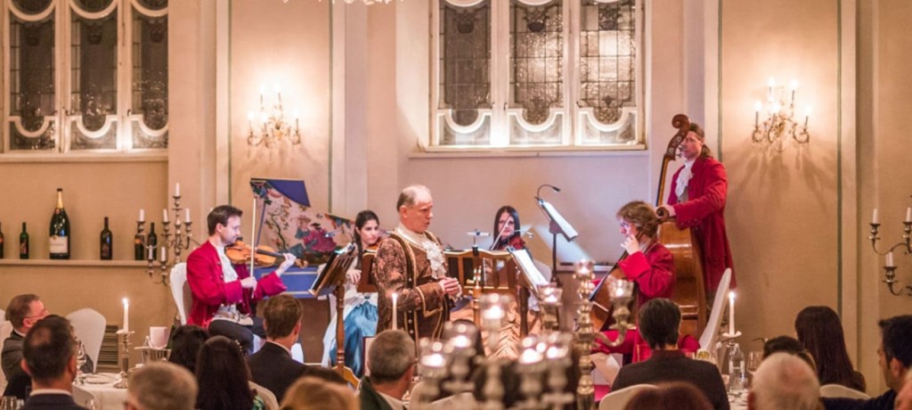 Jantando com Mozart!