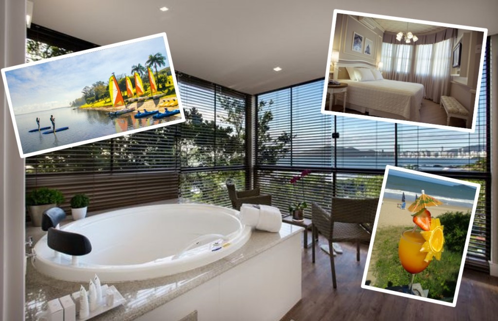 Cinco hotéis no&nbsp;Brasil